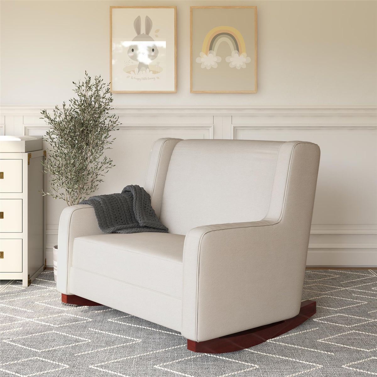 Baby relax hadley double rocker sale chair