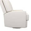 Rylan Swivel Glider Recliner Chair - White