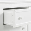 Tia 6-Drawer Dresser - White - N/A