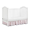 Adelyn 2-in-1 Convertible Wood Crib - White - N/A