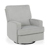 Addison Swivel Glider Recliner Chair with Coil Seating - Light Gray - N/A