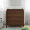 Collins 3-Drawer Dresser with Topper - Brown - N/A