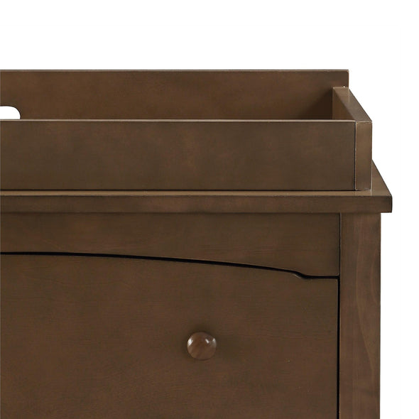 Collins 3-Drawer Dresser with Topper - Brown - N/A