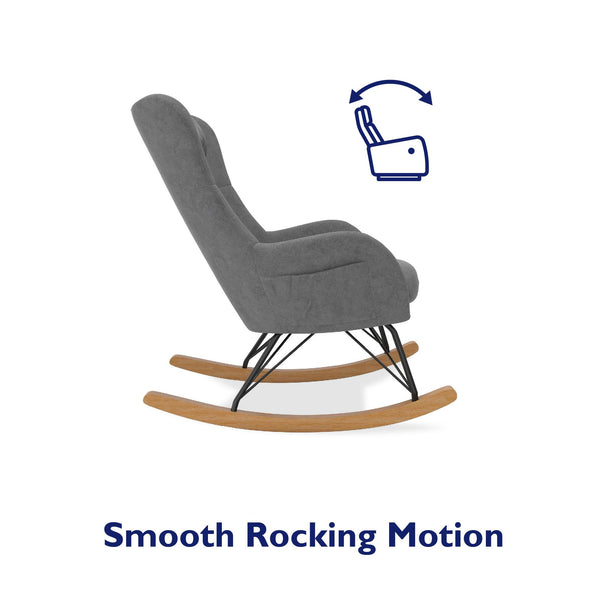 Robbie Rocker Chair - Gray - N/A
