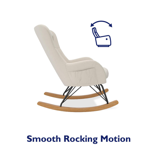 Robbie Rocker Chair - Beige - N/A