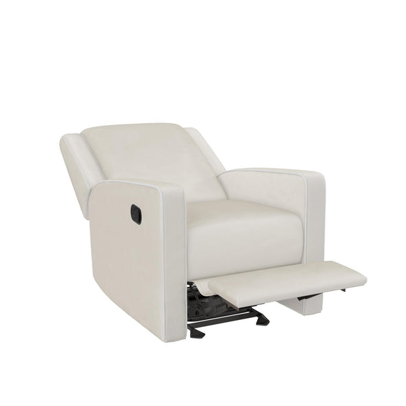 Robyn Rocker Recliner Chair - White