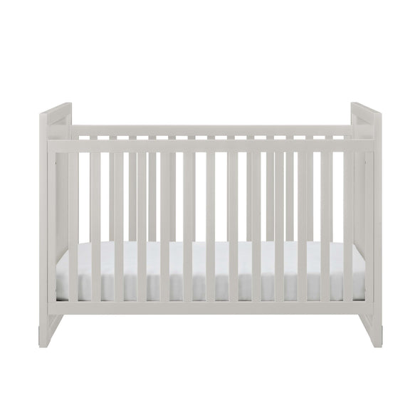 Miles 2-in-1 Convertible Crib - Soft Grey