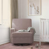Addison Swivel Glider Recliner Chair with Coil Seating - Blush