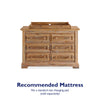 Macy Dresser Topper - Natural Rustic - N/A