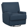 Rylan Swivel Glider Recliner Chair - Blue